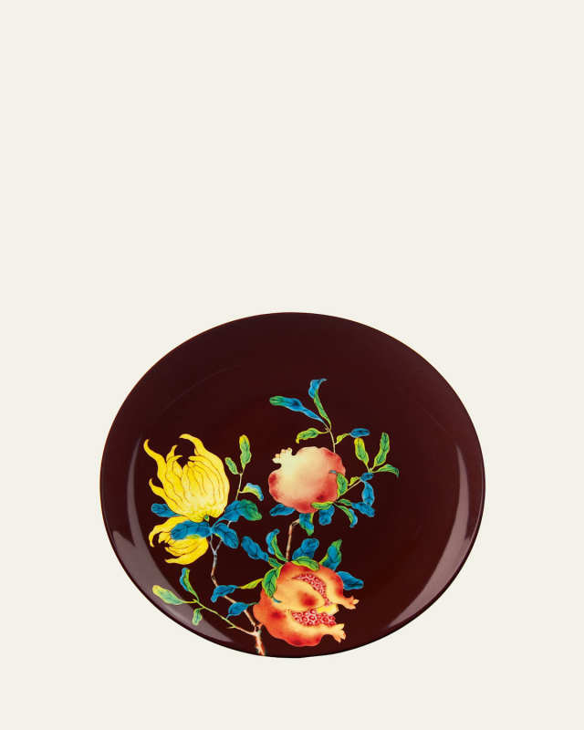Harmonia Brown Dessert Plate